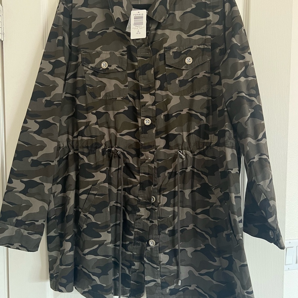 PLUS SIZE SHACKET